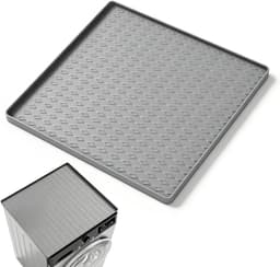 Waterdichte antislip vloermat 60 x 60 cm voor koelkast, wasmachine en gootsteen, siliconen lekbak voor huishoudelijke apparaten — thumbnail 1