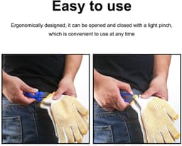 Allecto - Jagers Gear Clips - Opknoping Riemclip - Sterk en duurzaam - 5 stuks - Bevestigen van hoeden en handschoenen - Ideaal voor wandelaars - C... — thumbnail 4