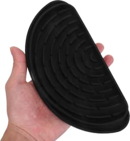 Silicone Drip Tray - Water Opvanger - Apparaat Beschermen - Antislip Garantie - 21 cm Lengte - Zwart — thumbnail 4