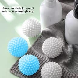 8 Stuks Wasballen voor Wasmachine en Droger, Ideaal voor Effectieve Was en Vermindering van Pluis — thumbnail 3