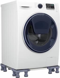 Wasmachine Onderkast - Verhoger Droger - Apparaten Plaatsen - Uitschuifbaar Ontwerp - 67 x 67 x 12 cm - Grijs — thumbnail 5