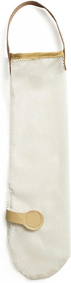 Fruit Opbergnet Zak - Hangende Mesh Tas - Groenten Opslaan - Efficiënte Ventilatie - 49 cm - Wit — afbeelding 1