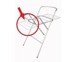 TEGA Droogrek voor badhouder 38x19 cm Wit - Baby droogrek