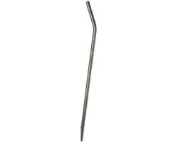 Grondanker U-Fix - Paaldrager Bodemhuls - Houtbouw Bevestigen - Thermisch Verzinkt Staal - 670 mm Lengte - Zilver — thumbnail 4