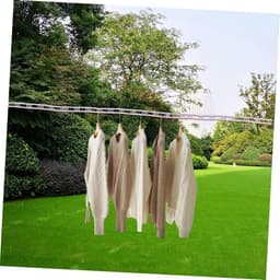 Verstelbare Waslijn - Draagbare Kledinglijn - Buiten Droge Kleding - Antislip Ontwerp - 3 Stuks - Gemengde Kleur — thumbnail 3