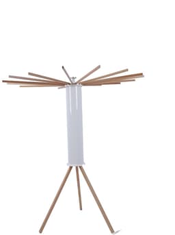 Houten Kledingluchter - Opvouwbaar en Ruimtebesparend - Droogrek voor Slaapkamer en Balkon — thumbnail 3