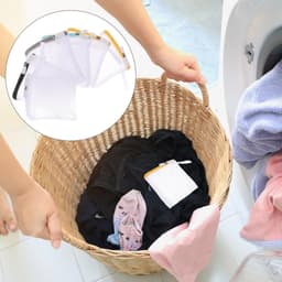 6-delige Mini Wasmachine Set voor Ondergoed en Kleding - Reisvriendelijke Wasnetjes en Wasmiddel voor Efficiënt Wassen — thumbnail 4