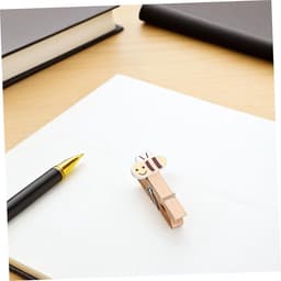 Mini Houten Wasknijpers - Kleine Clips - Knutselen Decoratie - Schattig Bijenontwerp - 100 Stuks - Multicolor — thumbnail 3