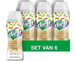 Dreft Geurbooster White Blossoms Ultimate Care - 6 x 210 g