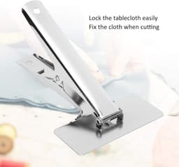 Naaiclips Stoffen Klem - Stoffen Houder - Precisie Snijden - Beweegbare Clips - 20 cm Lengte - Onbekend — thumbnail 2