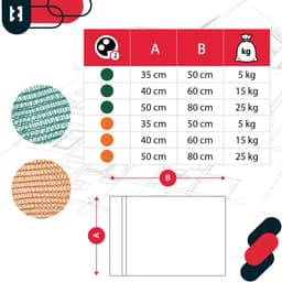 Raschelzak - Aardappelzak Fruitzak - Groente Opslag - Optimale Luchtcirculatie - 35 x 50 cm - Groen — thumbnail 3