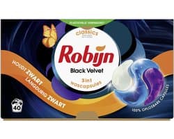 Robijn Wascapsules 3-in1 Black Velvet 40 stuks