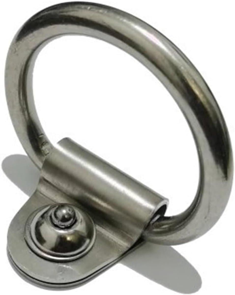 Grondanker Kettingpunt - Fiets Muuranker - Voertuig Beveiligen - Roestvrij Staal 304 - 12mm Boorgaat - Zilver — afbeelding 1