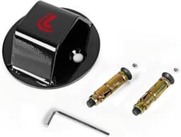 Grondanker Motor - Veiligheidspunt - Motor Beveiligen - Gehard Staal - 13x13x6cm - Zwart — thumbnail 4