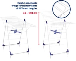 Leifheit droogrek Classic 200 Flex - 20 m drooglengte — thumbnail 5