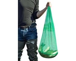 Vis Transportzak - Net Tas - Vis Vervoeren - Verstelbare Sluiting - 60x40cm - Meerkleurig