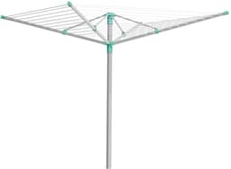 SONGMICS - Wasrek - Droogrek Verstelbaar - Aluminium - Voor Buiten - Met Grondanker en Beschermhoes — thumbnail 3