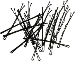 Haarspelden - Bobby Pins Klemmen - Haar Styling - Speciale Antislip Lak - 6 cm - Zwart — thumbnail 3