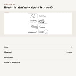 ZEYNOMAX- Wasknijpers 60 Stuks - Roestvrij Staal - Duurzaam - Antislip - Winddicht - Voor Binnen/Buiten - Compact en Draagbaar - Waslijnclips — thumbnail 4