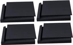 Luidspreker Isolatie Pads - Speaker Dempers - Studio Geluid - Vibratie Onderdrukking - 4 Stuks - Zwart — thumbnail 1