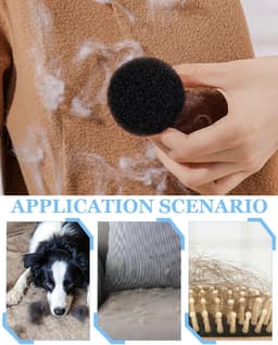 Dailygoods - 4 Stuks Dierenhaarvanger voor Wasmachine — thumbnail 3