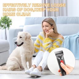 6 stuks elektrische hondenzuigerset inclusief slangen, scheerapparaat en reservekoppen - professionele hondentondeuse accessoires voor Dyson — thumbnail 4