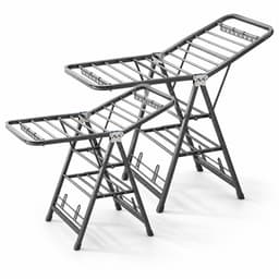 ProductXpert DryPro™ - Wasrek - Droogrek Inklapbaar - Opvouwbaar - 2-Delige Set - 160 + 180 cm - Grey — thumbnail 1