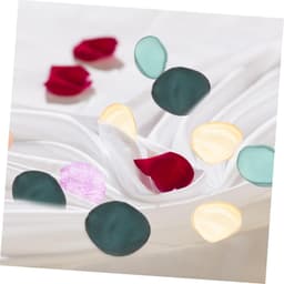1set Kunstmatige Rozenblaadjes Voor Bruiloft Decoratie Realistische Satijn Petalen Voor Romantische Avonden Feestelijke Gelegenheden Herbruikbaar Budgetvriendelijk — thumbnail 4
