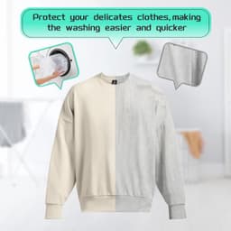 Set van 2 Waszakken 40x50cm - Mesh Net met Trekkoord — thumbnail 4