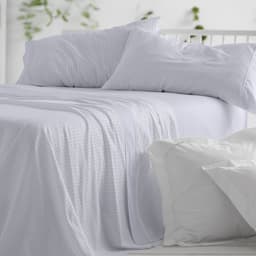 Blanco Beddengoedset, 180 cm breed bed (+ beschikbare maten), design 540, loodblauw (180 x 190/200 cm) — thumbnail 1