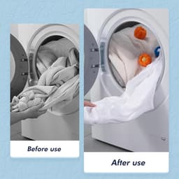 10 stuks dierenhaarverwijderaar voor wasmachine, drogerballen, kattenhaarvanger, hondenhaarverwijderaar, wasballen voor wasdroger, herbruikbare lint ballen, anti-winding, pluisbal voor — thumbnail 2