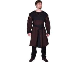 Middeleeuwse tuniek Bent met afneembare mouwen - middeleeuwse kleding - Viking - LARP - hemd - kostuum - katoen