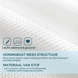5 Delicate Waszakken met Rits voor Kleding, Ondergoed en Lingerie - Sterke Mesh Waszakken voor Veilig Wassen van Kledingstukken en Sokken — thumbnail 5