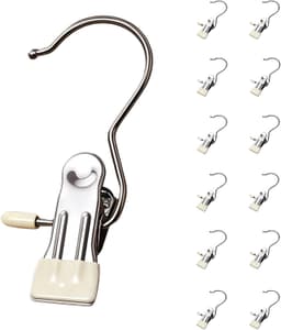 12 Stuks Washaken - Roestvrij staal voor Kleding en Sokken — thumbnail 1