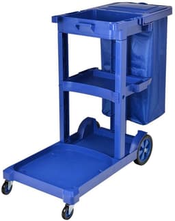 Schoonmaakkar Zak – 75 liter – Geel – Waterdicht – Grote Capaciteit – Voor Hotel & Horeca – Vervangingszak — thumbnail 2