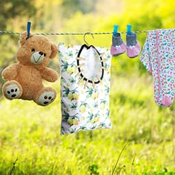 2 Stuks Waterdichte Wasknijper Tas met Haak - Organizer voor Kleding en Klein Gereedschap — thumbnail 3
