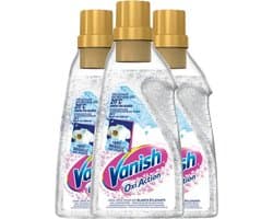 Vanish Oxi Action Whitening Booster Gel 750ml x 3 - Voordeelverpakking