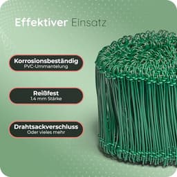 Sluitdraden voor zakken - Verschillende maten en kleuren, binddraad met drilapparaat — thumbnail 2