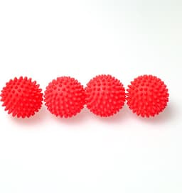 Niceey Wasdrogerballen - Wasbollen voor wasmachine - Droogballen - 4 Stuks - Roze — thumbnail 4