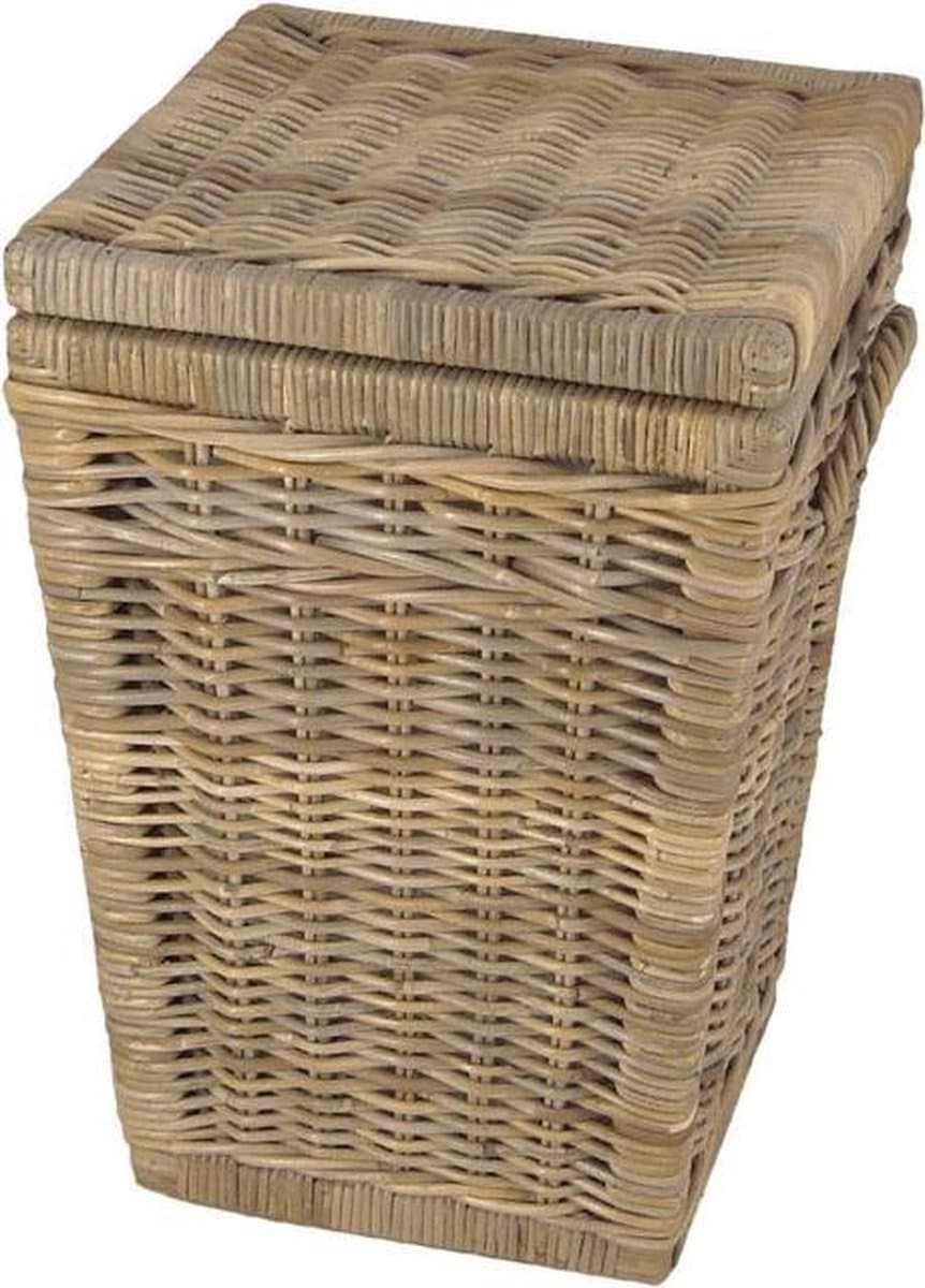 Wasmand Top in Grey rotan — afbeelding 1