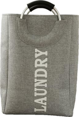 SUNMOOL Wasmand - Waszak - Laundry bag - Laundry basket - Opvouwbaar - 44Liter - Grijs — thumbnail 1