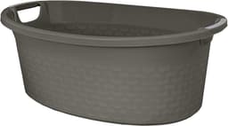 Ovale Wasmand met Handvatten 60 Liter in Wit — thumbnail 5