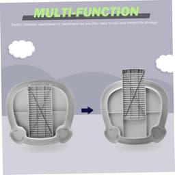Sink with integrated washboard, non-slip, portable plastic washboard with spacious sink for washing hand clothes, socks, small items — thumbnail 2
