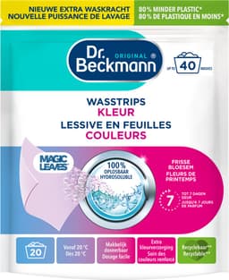 Dr. Beckmann - Magic Leaves Wasstrips - Voordeelset – Universeel 2 stuks - Colour 2 stuks – 80 Wasbeurten — thumbnail 2