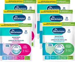 Dr. Beckmann - Magic Leaves Wasstrips - Voordeelset – Universeel 3 stuks - Colour 3 stuks – 120 Wasbeurten — thumbnail 3