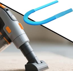 Stofzuigerslang Universeel - 31,5 inch flexibel pluisopvanggereedschap - voor drogers - kunststof koppelingen - voor drogers, droogtrommel, ventilatieslang, compatibel met de meeste stofzuigers - blauw — thumbnail 5