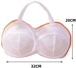 Waszakken - 3 Stuks Bh-Waszakken voor Wasgoed - Lingerie - Ondergoed - Bh-Tasset voor Wasmachine met Rits - Dames - Delicate Was — thumbnail 5