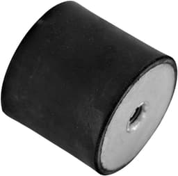 Rubberen buffer - Trillingsdemper - Machine demping - 55 Shore A hardheid - 40x50mm M8 — thumbnail 1