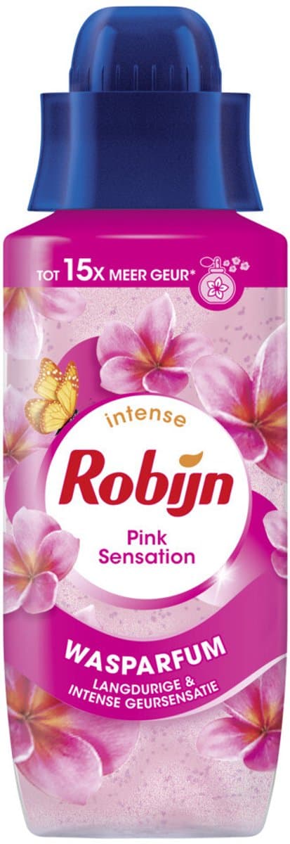 Robijn Intense Wasparfum - Pink Sensation - geeft je kleding een langdurige, intense geur - 342 ml — afbeelding 1
