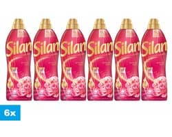 Silan Aromatherapy Sensual Rose Wasverzachter – 6 x 770 ml – 210 Wasbeurten – Langdurige Geur – Voordeelverpakking